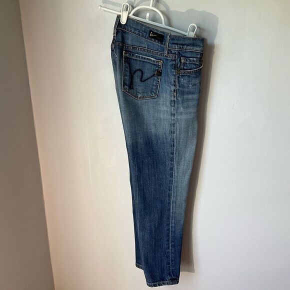 Citizens of Humanity Kelly 063 Low Waist Cropped Jeans, Size 25 - Picture 5 of 10